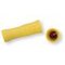 Isolierter Verbinder 5,0x5,0 mm gelb
